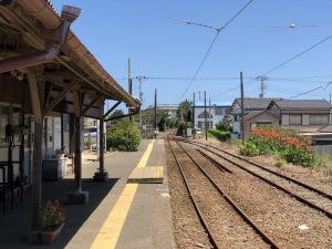 銚子電鉄の終点「戸川駅」
