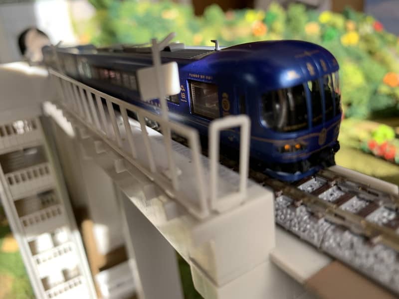 京都丹後鉄道KTR8000形(丹後の海)セット TOMIX98017 入線 – 鉄道模型 