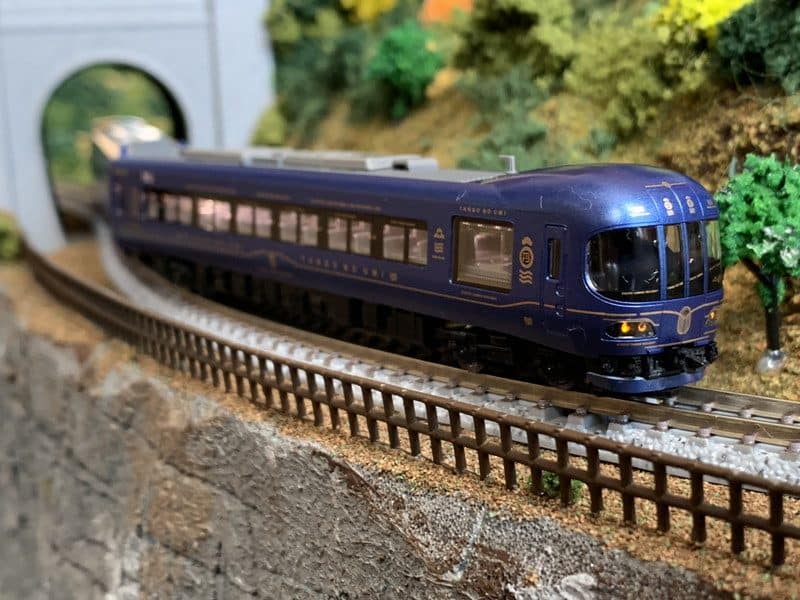 京都丹後鉄道KTR8000形(丹後の海)セット TOMIX98017 入線 – 鉄道模型 