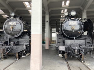 9600形蒸気機関車「9633」　D51形蒸気機関車「D51 1」