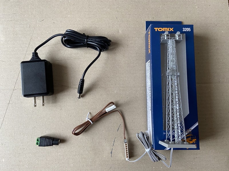 TOMIX 3205 ヤード照明灯(LED) 電源装置アイデア