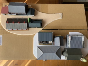 鉄道模型ストラクチャーの配置型モジュール製作