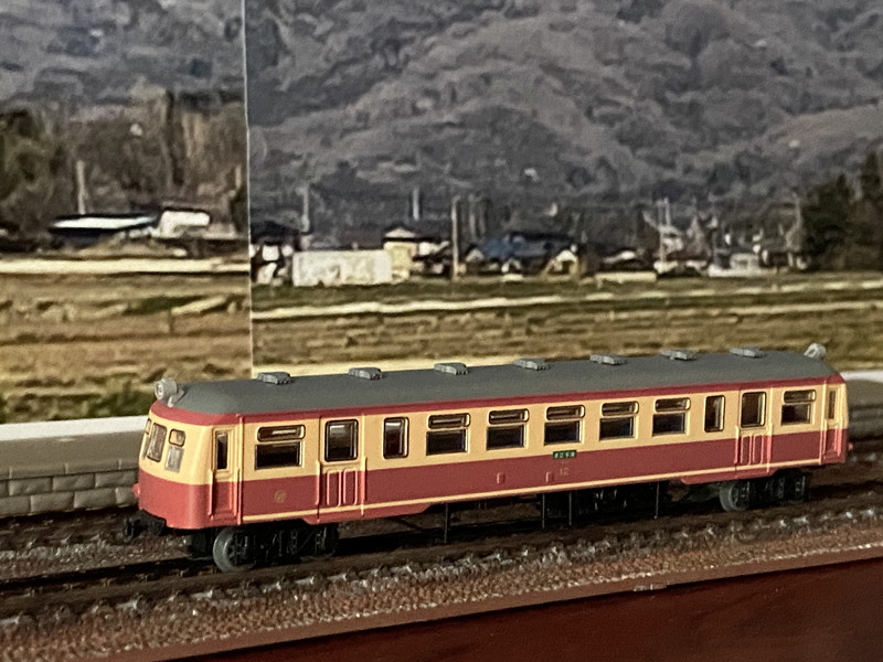 鉄道コレクション「江若鉄道キハ12」～なんとなく千と千尋の気動車に似 