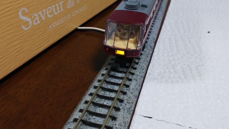 スロフ14 白色平型LEDに交換【鉄道模型・Nゲージ】