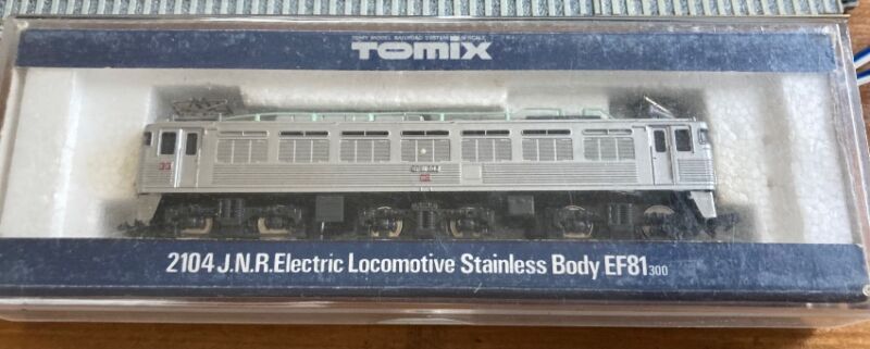 TOMIX「電気機関車」EF81を復活させる【鉄道模型・Nゲージ】