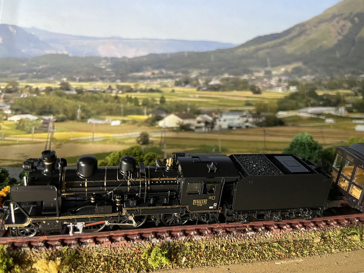 超精密鉄道模型 KATO 10-1727「SL人吉」特別企画品 蒸気機関車58654+50