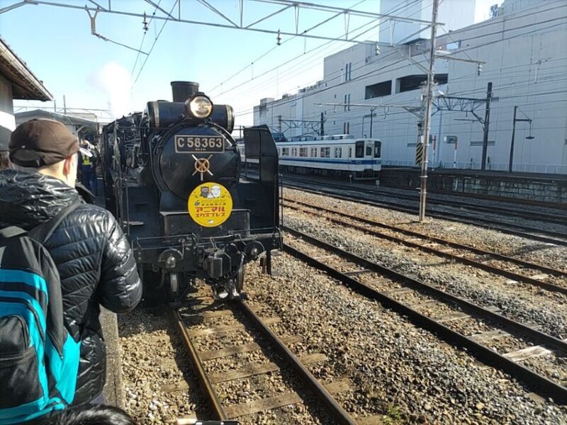 SLパレオエクスプレス乗車記録（2022年12月4日）観光列車